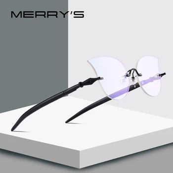 MERRYS DESIGN de Moda pentru Femei Cat Ochelari Retro Optic Rame Ochelari de vedere S2081
