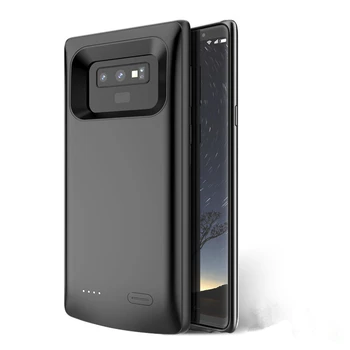 ZKFYS 5000mAh Incarcatorul Capac Baterie Caz pentru Samsung Galaxy Nota 9 Ultra Subțire Încărcător Rapid Capacul Bateriei