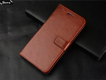 Titularul cardului de caz acoperire pentru Samsung Galaxy S5 Mini G800F din piele pu caz telefon S5 Mini portofel capac flip-caz de protecție