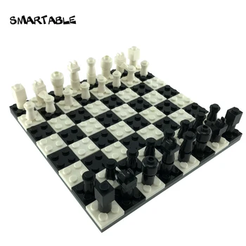 Smartable Iconic Set de Șah MOC Părți Blocuri Toys Set Pentru Copii DIY de Învățământ Compatibil Marile Branduri Cadou de Crăciun