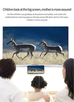 Wireless WiFi Dongle HD Video Adaptor Telefonul la TV pentru iPad iPhone Xs XR 11 12 8 PLUS Pentru Samsung S9 S10 S21 Pentru Xiaomi Android
