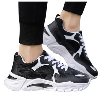 Nou pantofi pentru bărbați net pantofi secțiune subțire tendință sălbatice ochiurilor de plasă respirabil sportive și de agrement valul pantofi Joker Respirabil Adidași Pantofi