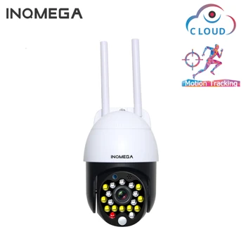 INQMEGA 1 inch Mini 2.4 MP în aer liber, PTZ Speed Dome Camera Wifi Nor Auto-Tracking Camera ONVIF Wireless de Acasă de Supraveghere IP Camer