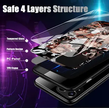 Sticla Caz de Telefon Pentru Samsung Galaxy S20 FE S21 Ultra 5G S10e S10 S9 S8 Plus Coque Funda Capa Eroul Meu mediul Academic