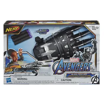 Autentic Hasbro Marvel Avengers Endgame Nerf Mută De Putere Thor, Iron Man, Black Panther Black Fereastra Arma Lansator De Jucării Pentru Copii Cadouri