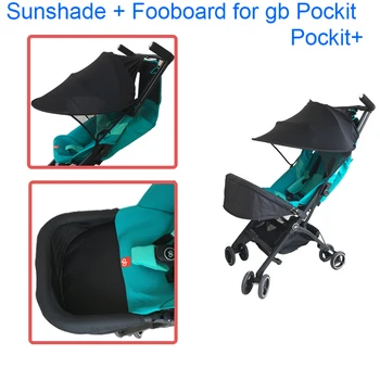 Cărucior Accesorii extinde Piciorul bord & parasolar Pentru Goodbaby Pockit+ GB Pockit Cărucior (nu pentru toate oraș )