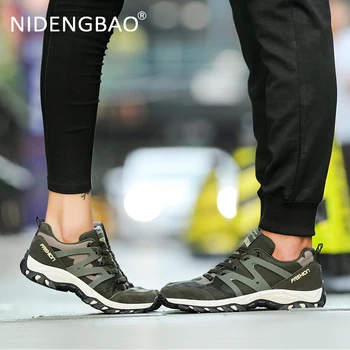 Pantofi Sport Unisex Respirabil Usoare Solid Adidas Sport În Aer Liber Armata Verde Încălțăminte Cuplu De Mers Pe Jos Casual Pantofi Sport