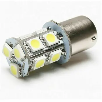 2X 1156 BA15s din categoria r10w care au 245 13 SMD Bec LED Alb de Semnalizare Stop de Frână Lumină de Lampă Pentru Masina Lumini Xenon