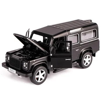 1/32 Defender SUV Simulare Mașină de Jucărie Model de Aliaj Trage Înapoi Jucarii pentru Copii Veritabilă Colecție de Licență Cadou Vehicul Off-Road
