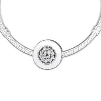 Real Argint 925 Farmec Semnătură se Potrivește Brățară Pandora Margele de Metal pentru a Face Bijuterii kralen en-Gros