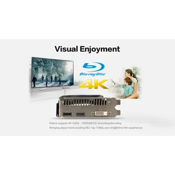 Yeston RX550 2G D5 Extreme Edition Joc Acasă Desktop 550 Independent placa Grafica Consum Redus de Energie 2g