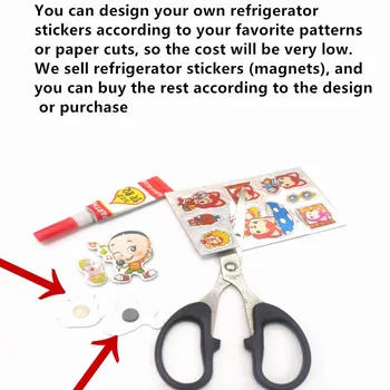 Magnet de frigider de luare a mașinii magnet foi pentru ambarcațiuni ieftine magneți de frigider magneți mici pentru meserii pentru frigidere pentru
