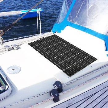 300W Panou Solar 150w flexibilă Baterie de 12v Incarcator Solar Monocristalin Modulul de Celule pentru masina barca, RULOTA caravana 1000w sistem home