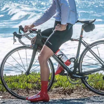 VELOTOZE biciclete rutier pantof acoperi capacul de protecție de vânt și rezistent la apa usor de înaltă calitate din cauciuc elastic și practice