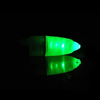 En-gros de 10 pc-uri Portabile de Lumină LED-uri de Pescuit Tijă Float Mușcătură în aer liber Noaptea de Pescuit Sportiv Accesorii Albastru Verde peche flotteur