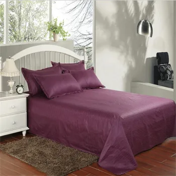 Bumbac cuvertura de pat Moale de culoare solidă lenjerie de pat ull Twin Regina King Size, lenjerie de Pat Saltea cuvertură de pat