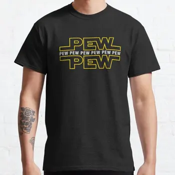 Pew Pew Pew 2021 Noul Tricou de Imprimare 3d T-Shirt de Vară la Modă cu Maneci Scurte T-Shirt Top Barbati/Femei cu Maneci Scurte Sus