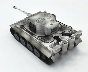 1:72 German Tiger Tank Model Timpuriu de tip Zăpadă pictura Terminat modelul 36208
