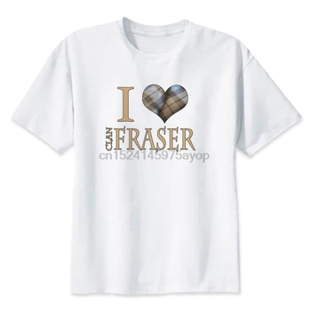 OUTLANDER TV Jamie Fraser print t-shirt pentru bărbați Street Moda T-Shirt pentru Bărbați O Gât T Camasi Pentru Barbati Top Teuri de sex Masculin MR7002