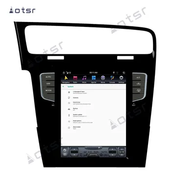 Android 9.0 Tesla Masina de stil Navi GPS multimedia Pentru Volkswagen/VW golf 2010-2018 auto stereo radio casetofon Nu DVD unitate cap