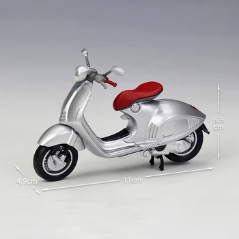 Welly 1:18 Modele de Motociclete VESPA 946 Aliaj Model Model de Motocicleta Motocicleta cu Motor de Curse în Miniatură Jucărie Pentru un Cadou de Colectie