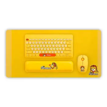 Creator de desene animate drăguț tastatură fără fir și mouse-set pentru Copii Fete fiica schimbătoare personaj de animație 4-bucata de cadou personalizat