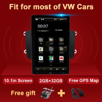 Android Radio Auto GPS Pentru VW Passat B6 B7 Polo GOLF 5 6 Amarok Touran Jetta Tiguan Magotan CC T5 Loc Multimedia Autoradio 2 DIN