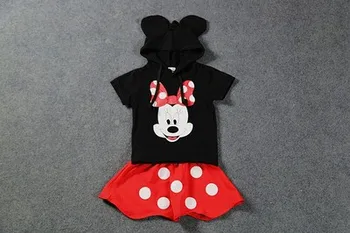 Mickey Baby Boy Îmbrăcăminte Set Minnie Haine Fete Disney Twin Frații și Surorile 2 buc Costum de Uniformă Școlară Tinuta Sport Seturi