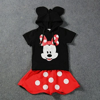 Mickey Baby Boy Îmbrăcăminte Set Minnie Haine Fete Disney Twin Frații și Surorile 2 buc Costum de Uniformă Școlară Tinuta Sport Seturi