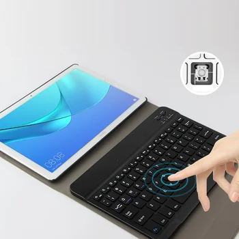Pentru HUAWEI MatePad Pro Caz Acoperire din Piele Wireless Bluetooth Tastatură caz Toc de 10.8 inch Masa