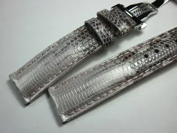 2020 nou Pur Manual de Înaltă Calitate watchband 18mm 20mm Real Șopârlă Autentice din Piele de Curea de moda de Argint Roz unic Bratara
