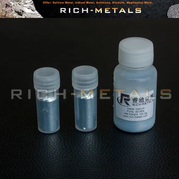 Galiu Metal 99.99% Puritate 100 g, de către Changsha Bogat-Metale