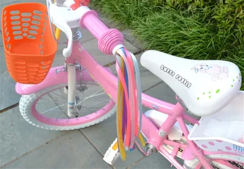 De înaltă calitate 1 Pereche=2 buc Biciclete Ciclism Tricicleta Copii Băieți Fete de Colorat Ghidon Fanioane Ciucuri Bicicleta accesorios bicicleta