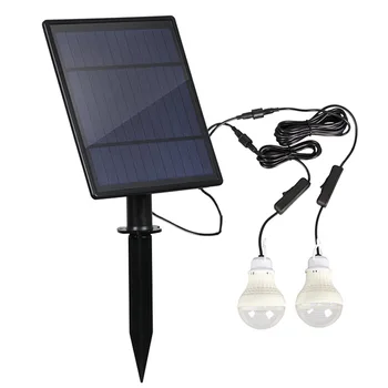 Solare LED bec lumina de exterior impermeabil de urgență lumina de proiecție portabil camping decoratiuni de gradina lumina solara