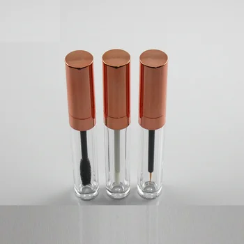 6ml de buze transparent tub de aur/argint capac pentru buze ser/ ulei/ luciu/miere/rimel/linie ochi make-up cosmetice unghii de arta de ambalare
