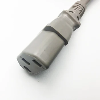 UE cablul de alimentare IEC C13 UE de alimentare cablu de alimentare de 2,5 M 7.5 ft AC UE Plug cu IEC Fierbător C13 pentru PC, imprimante