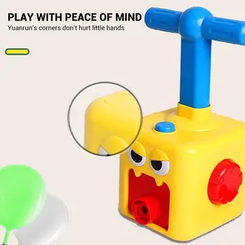 Noi Inerțiale Putere Balon De Jucărie Masina Cu Lansator De Rachete Desene Animate Balon Masina Puzzle Jucărie Jucărie Știință Pentru Cadouri De Crăciun