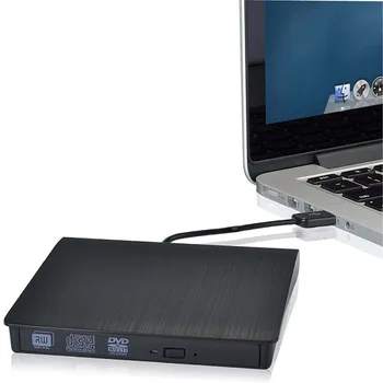 USB 3.0 External DVD CD Burner Slim Portable Driver Pentru HP, DELL, ASUS, ACER, LENOVO LENOVO thinkpad SONY Samsung xiaomi