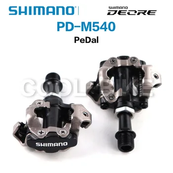SHIMANO PD-M540, PD-M540 SPD Pedala Chrome-moly & Aluminiu Compact Biciclete MTB Biciclete Ciclism Auto-Blocare a Pedalei de Spirit SM-SH51 Pene