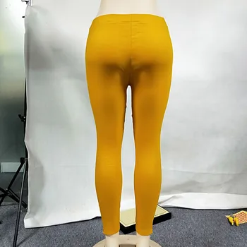 Jocoo Jolee Femei 2019 Plus Dimensiune Pantaloni de Blugi cu Talie Înaltă Neagră, Pantaloni de Blugi de Înaltă Elastic Skinny Stretch Femei Pantaloni de Creion 5XL
