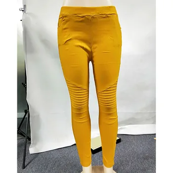 Jocoo Jolee Femei 2019 Plus Dimensiune Pantaloni de Blugi cu Talie Înaltă Neagră, Pantaloni de Blugi de Înaltă Elastic Skinny Stretch Femei Pantaloni de Creion 5XL
