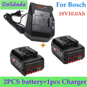 18V 18000mAh baterie Reîncărcabilă Li-ion Baterie Pentru Bosch 18V Acumulator de Rezervă 18.0 Un Portabil de Înlocuire BAT609 semnalizator+Incarcator