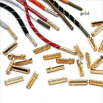 Piele End Cleme Capace de Aur/Argint/ Bronz Ori Peste Sertizare Cablu Capetele Conectorului Pentru pantofi cordon talie cordon de a Face Accesorii