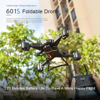 Noul RC Drone cu Camera 4K Selfie Drone cu Camera de 16MP HD Pliabil Quadcopter Quadrocopter cu Camera Zbura 18 Minute VS E58