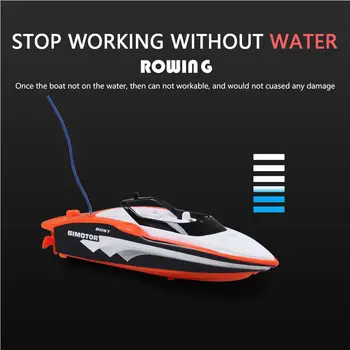 LeadingStar Barca RC a Crea Jucării 3392M Portabil Micro RC Barca de Curse de Control de la Distanță cu Barca cu motor Baiat Cadou de Copil Jucărie ZK30