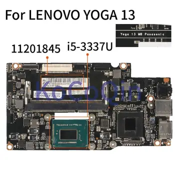 KoCoQin Laptop placa de baza Pentru LENOVO YOGA 13 de Bază SR0XL i5-3337U 11201845 Placa de baza Testate