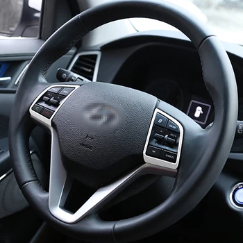 Pentru Hyundai Tucson-2020 Fibra De Carbon De Culoare Volan Buton De Comutare Paiete Acoperi Decor Interior Tapiterie Accesorii