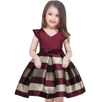 Fetita Rochie de Printesa pentru Copii Papion banda Rochii pentru copii Fata Copii Europeană American de Îmbrăcăminte de Modă