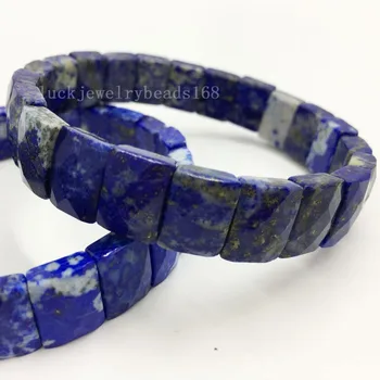 Livrare gratuita Moda Bijuterii Lapis Lazuli Carneol Jaspe Charoite Femei Bărbați Margele Brățară Elastice 7.5