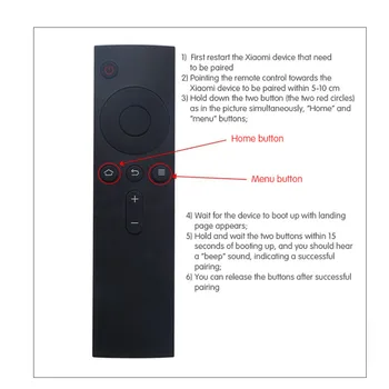 NOU, Original, Pentru Xiaomi Mi Smart TV LED de control de la Distanță L43M5-5ARU CASETA 3 Vocale Bluetooth Control de la Distanță XMRM-002